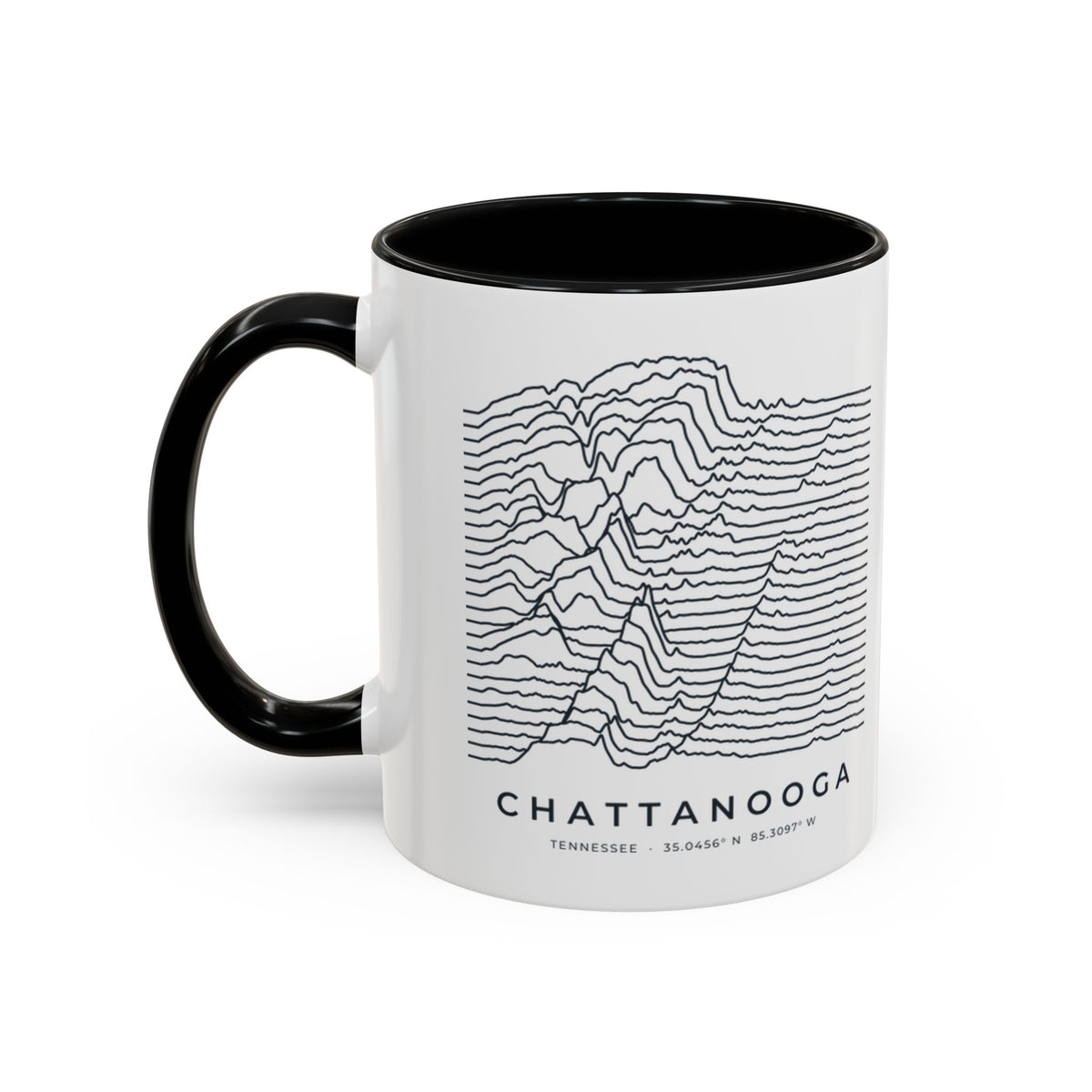Chattanooga Ridgeline Accent Mug