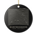 Murfreesboro Ridgeline Ornament (Black)