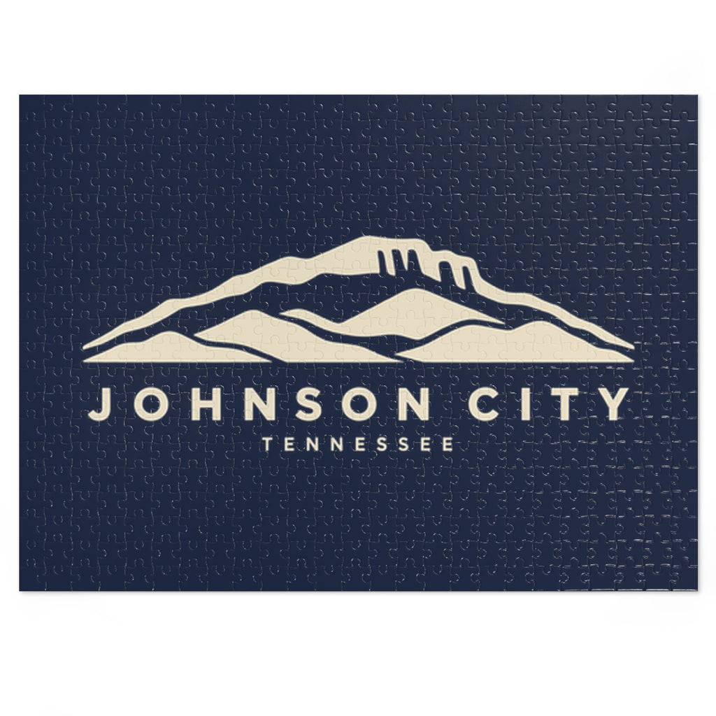 Johnson City Buffalo Mountain Puzzle (Navy)