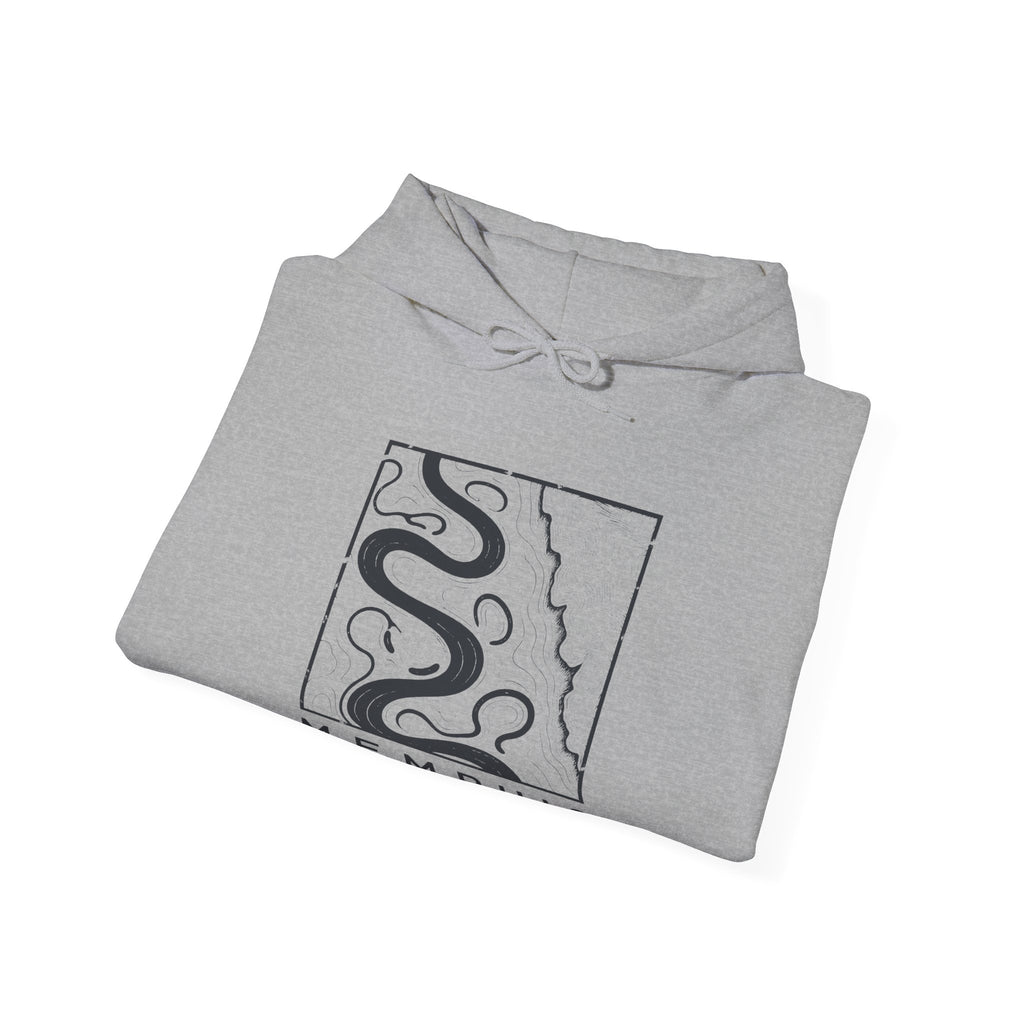 Memphis Topo Map Hoodie