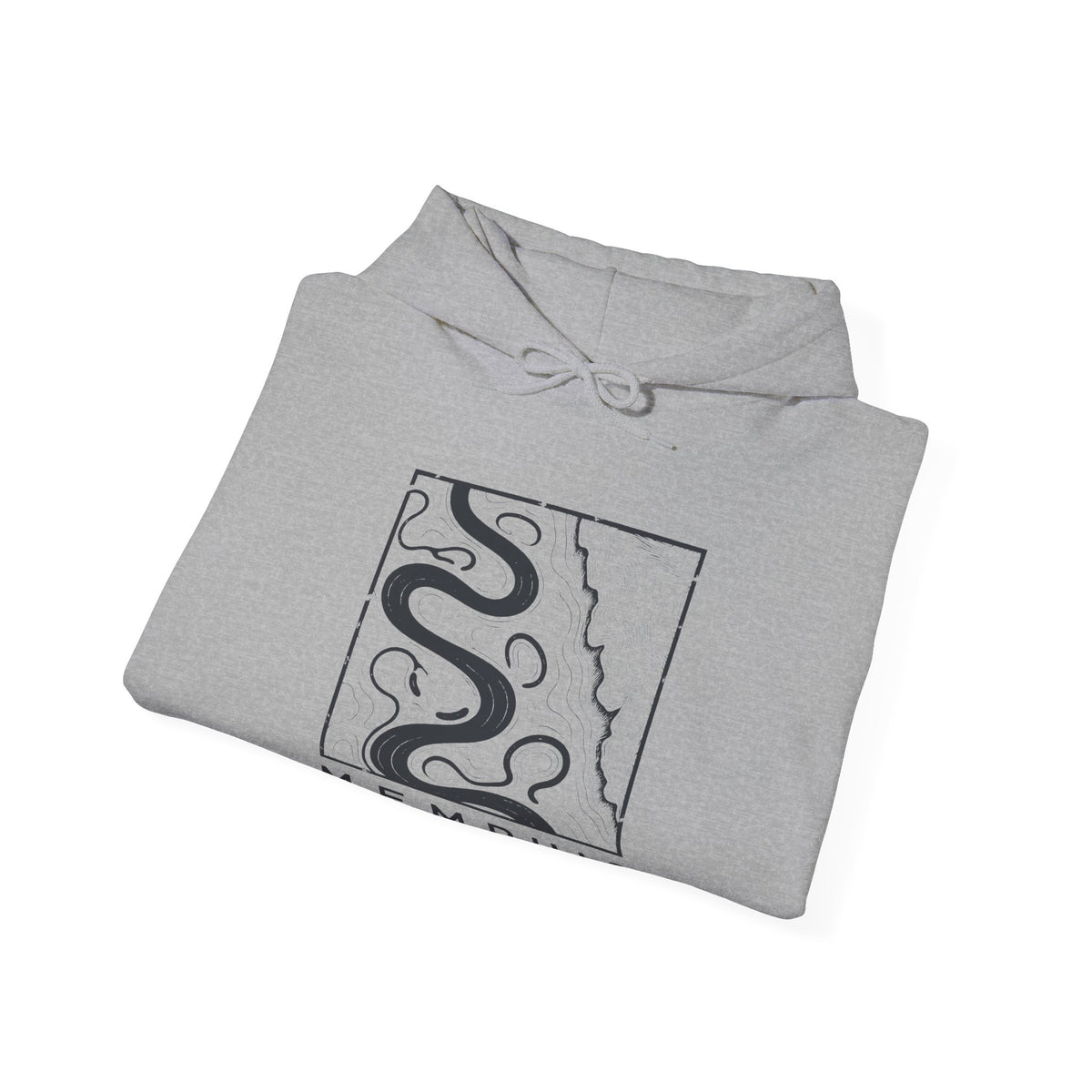 Memphis Topo Map Hoodie