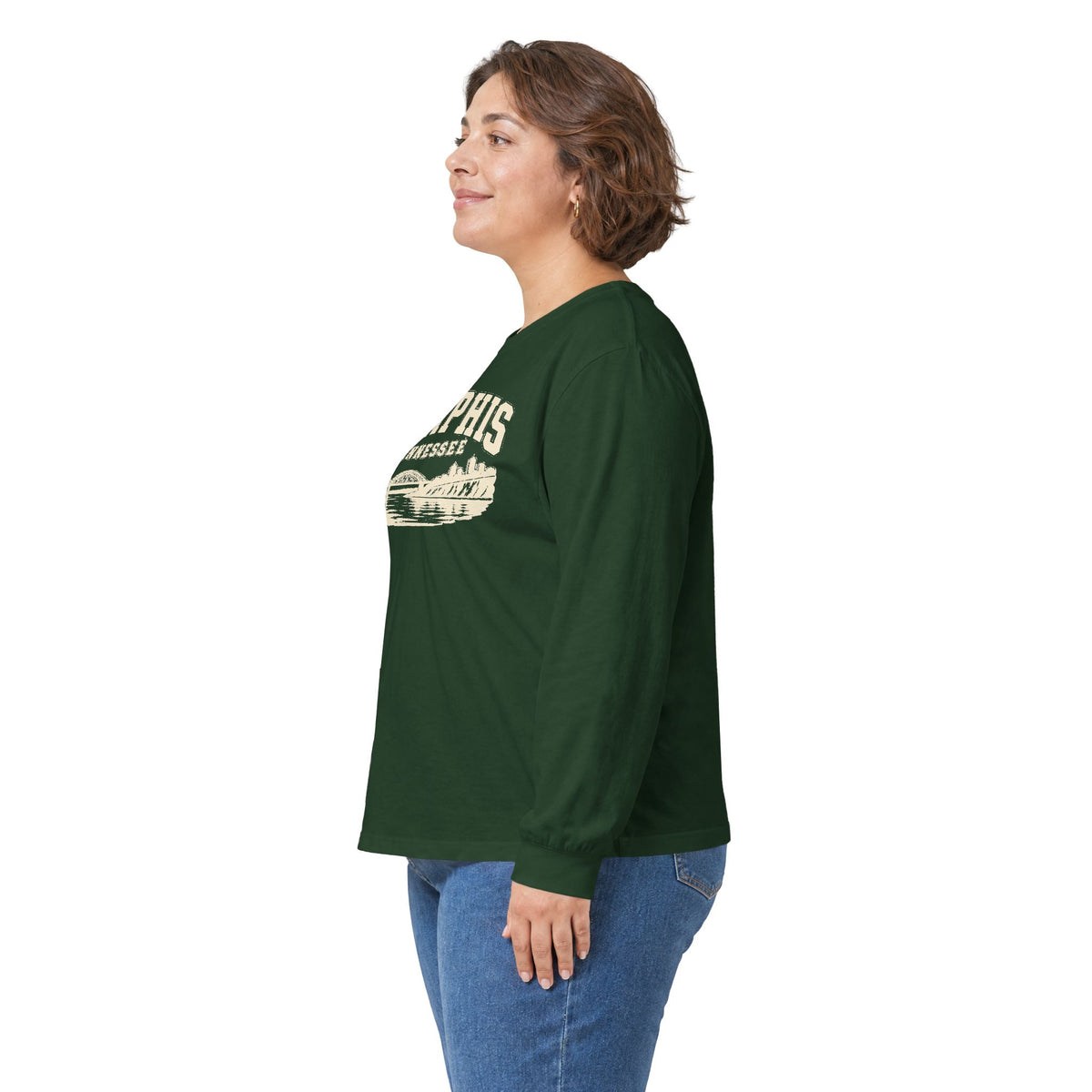 Memphis Vintage Varsity Long Sleeve T-Shirt