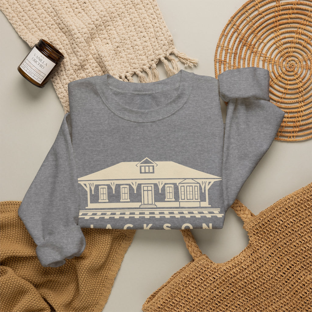 Jackson Train Depot Crewneck Sweatshirt