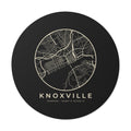 Knoxville Street Map Sticker (Black)