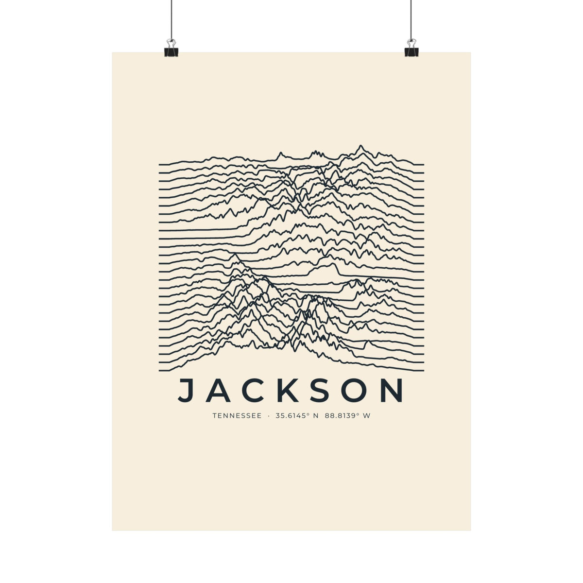 Jackson Ridgeline Poster
