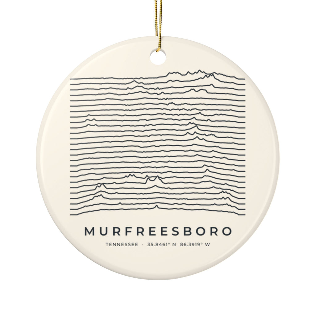 Murfreesboro Ridgeline Ornament