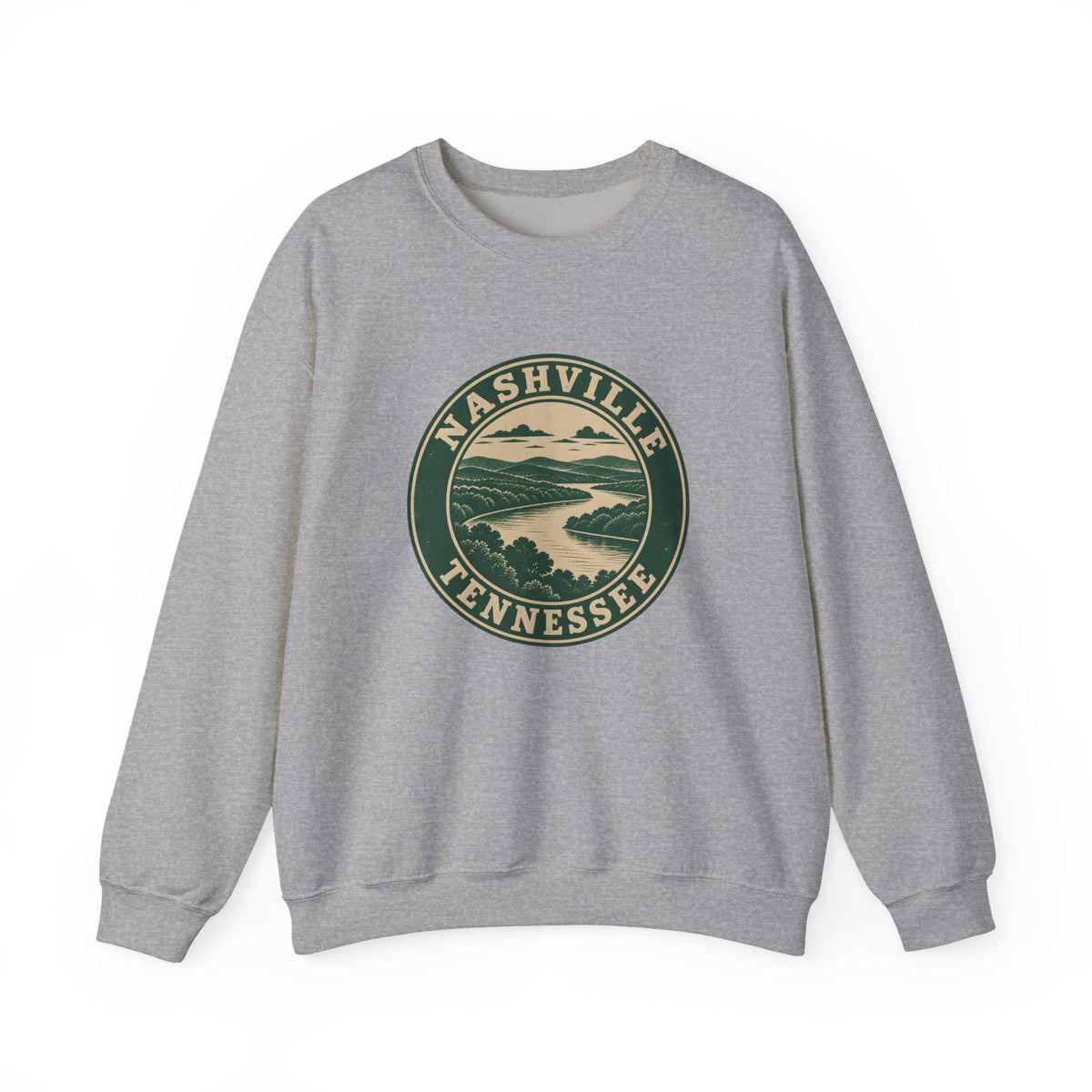 Nashville Park Badge Crewneck Sweatshirt