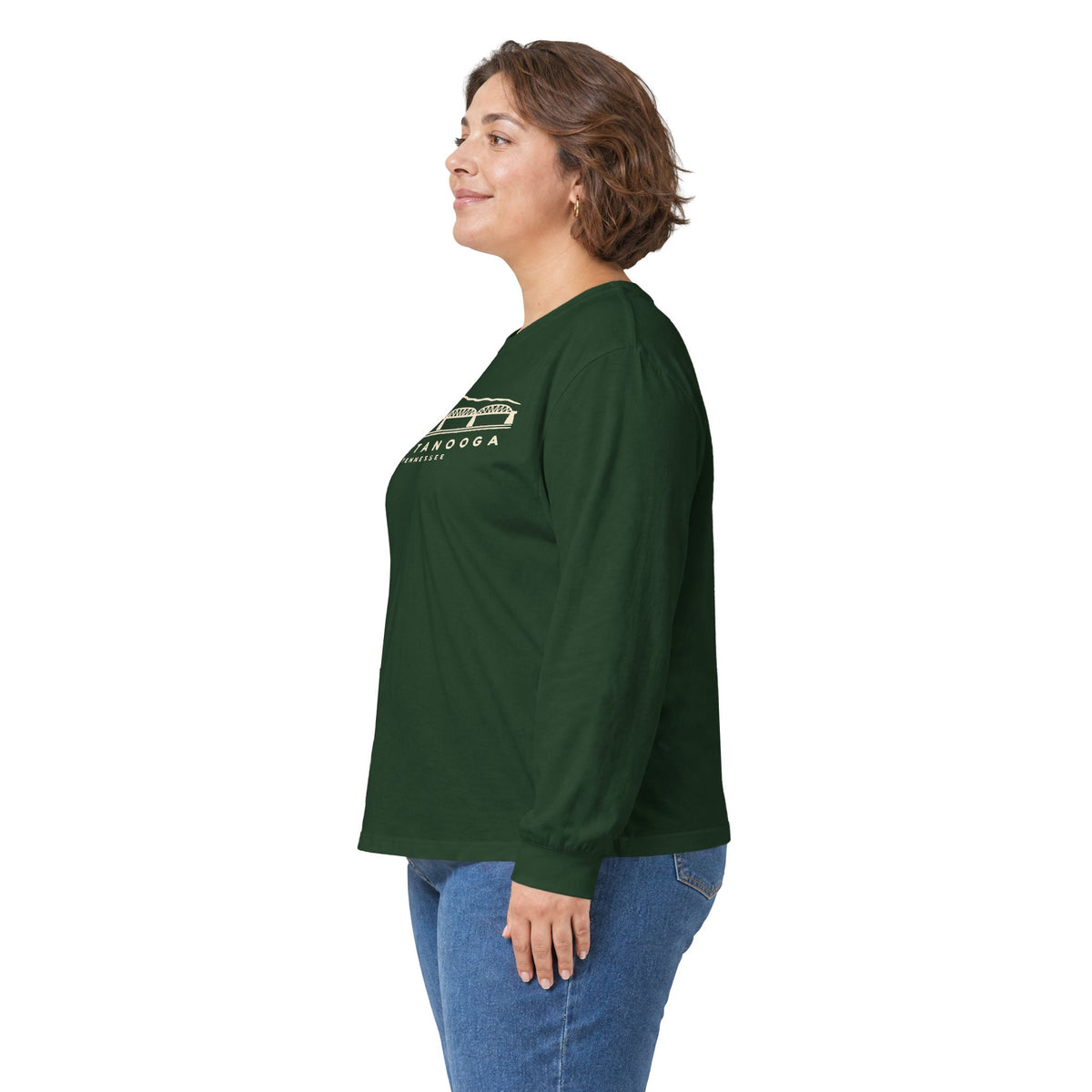 Chattanooga Walnut Street Bridge Long Sleeve T-Shirt