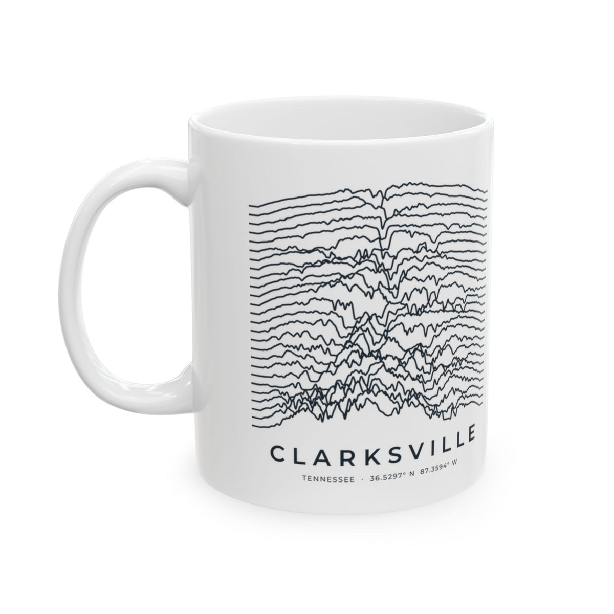 Clarksville Ridgeline Mug