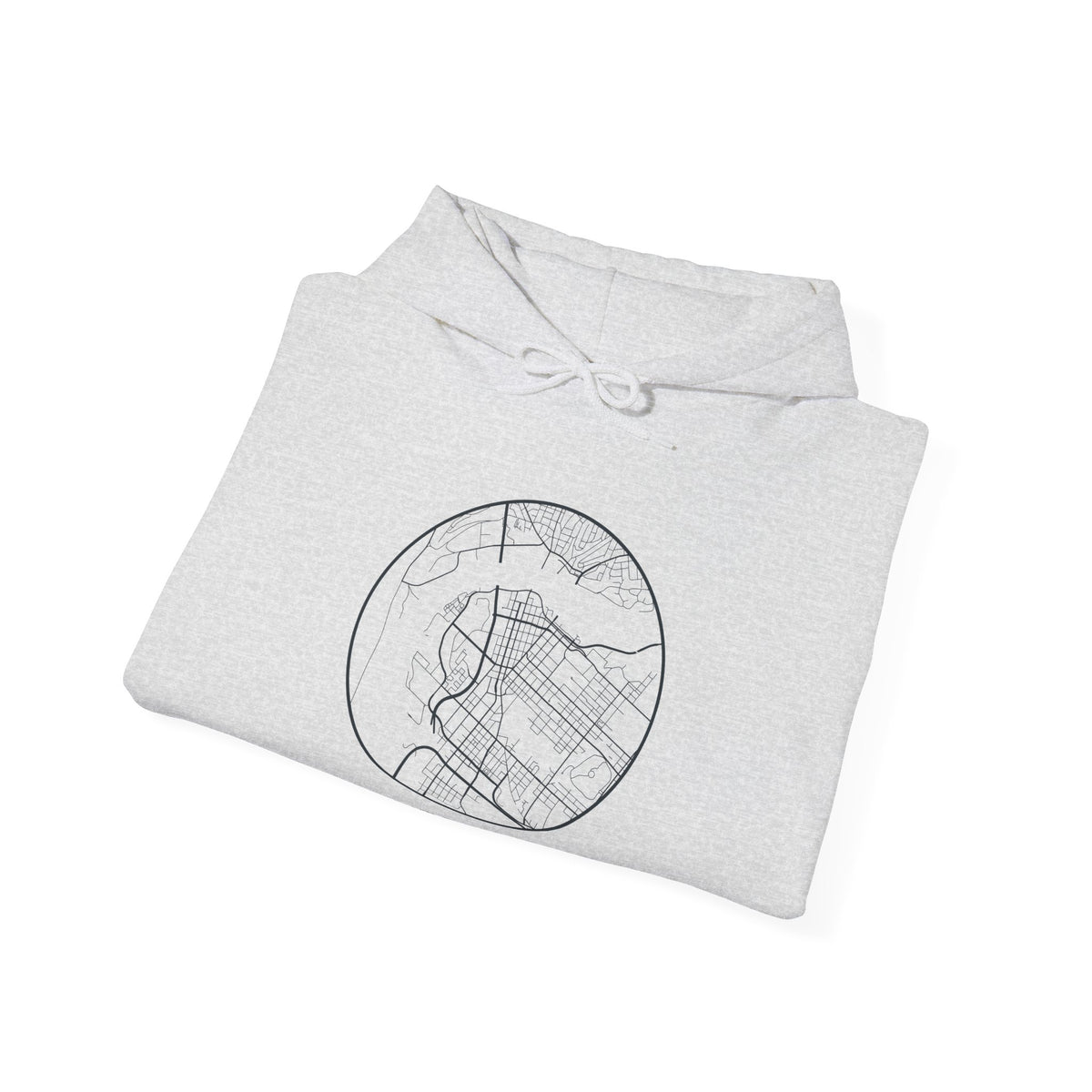 Chattanooga Street Map Hoodie