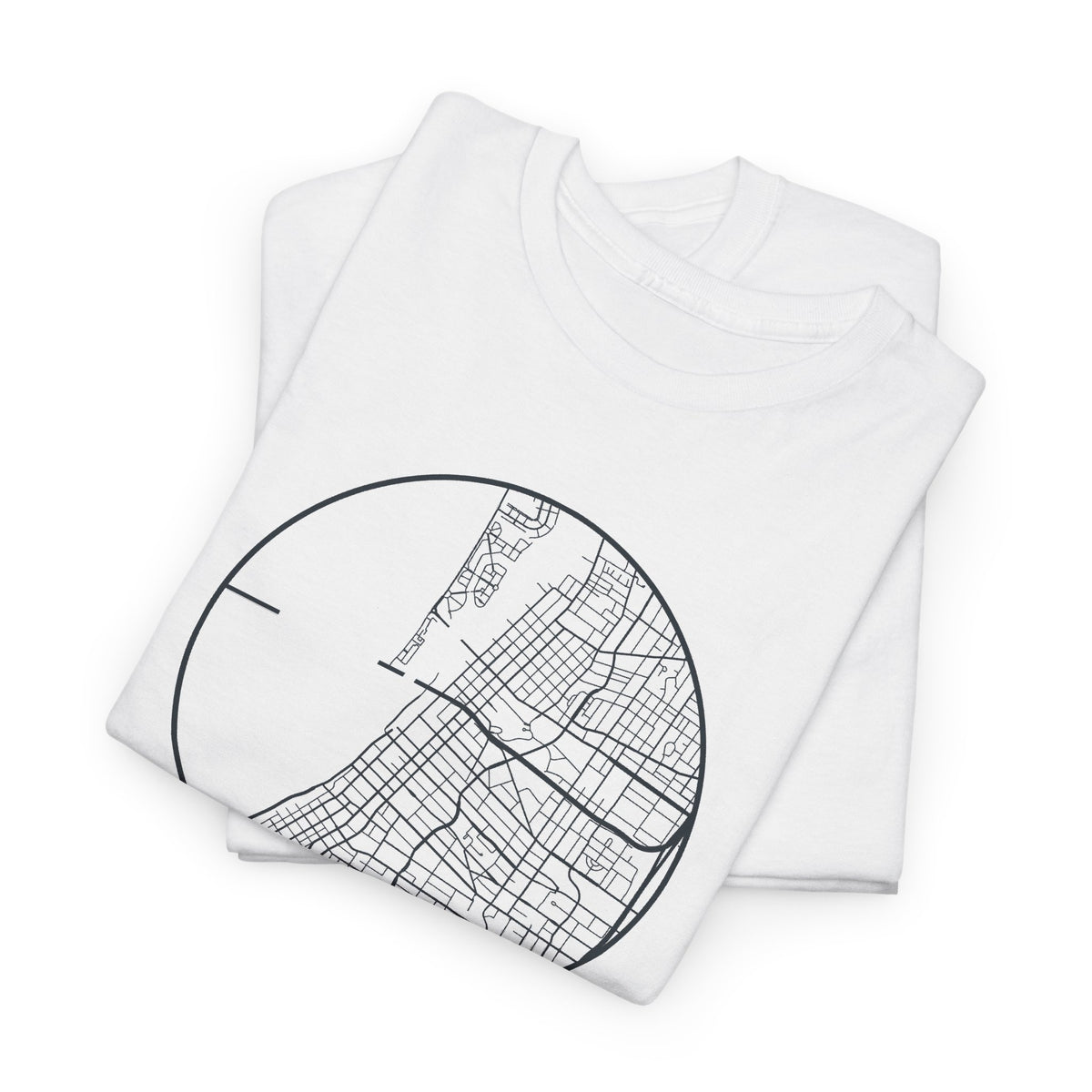 Memphis Street Map T-Shirt