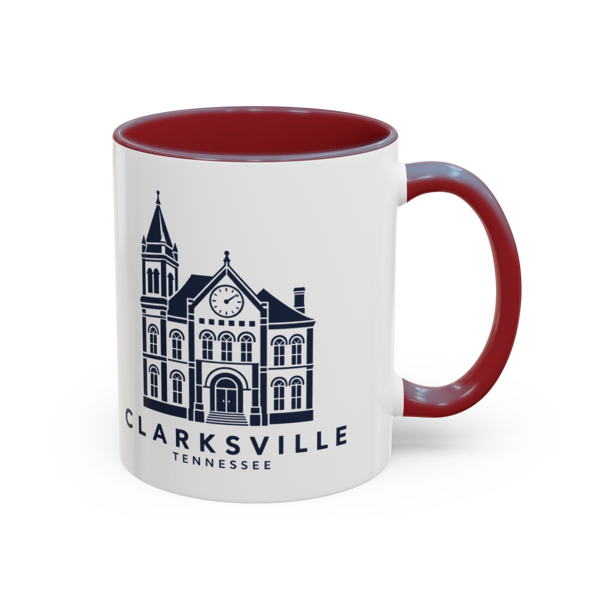 Clarksville Customs House Accent Mug
