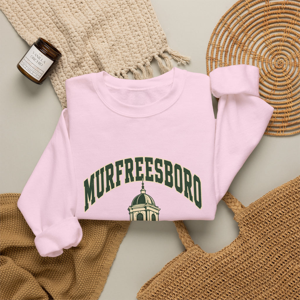 Murfreesboro Vintage Varsity Crewneck Sweatshirt