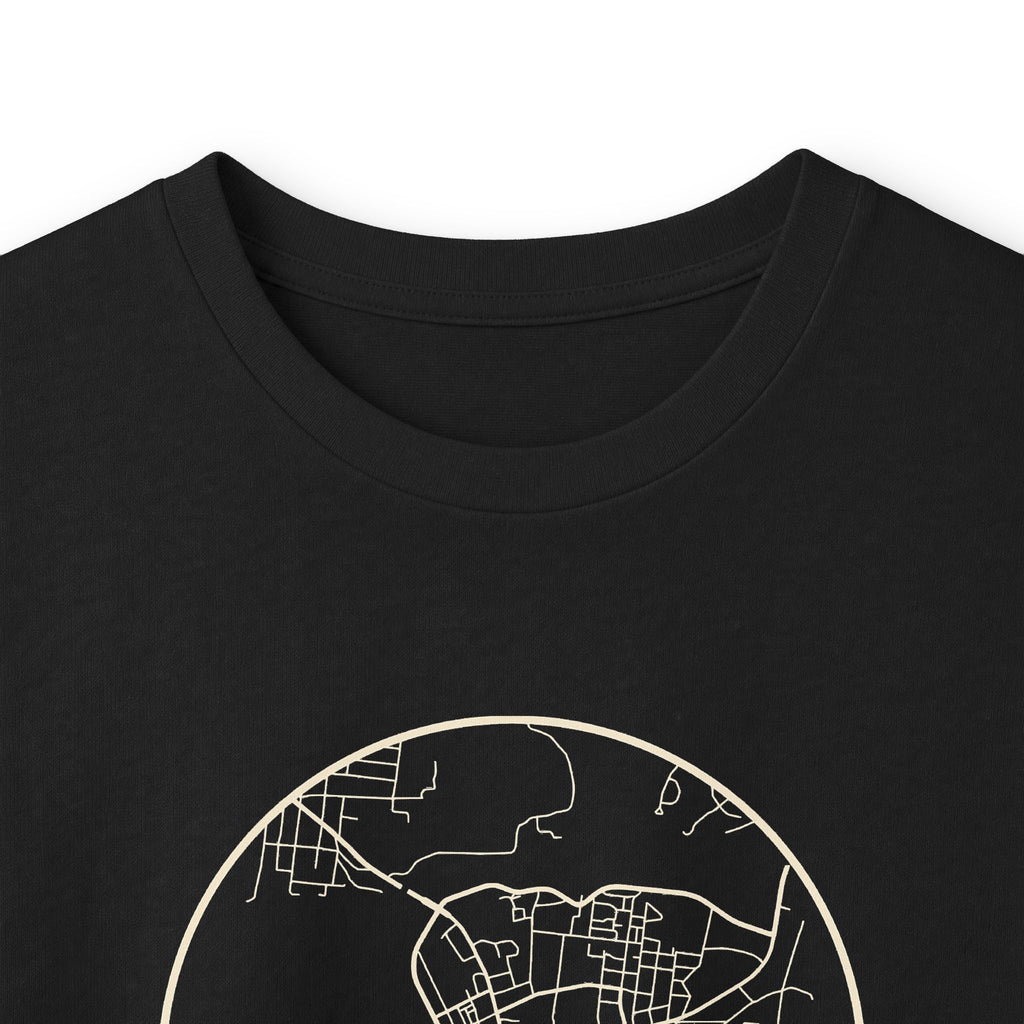 Clarksville Street Map Long Sleeve T-Shirt