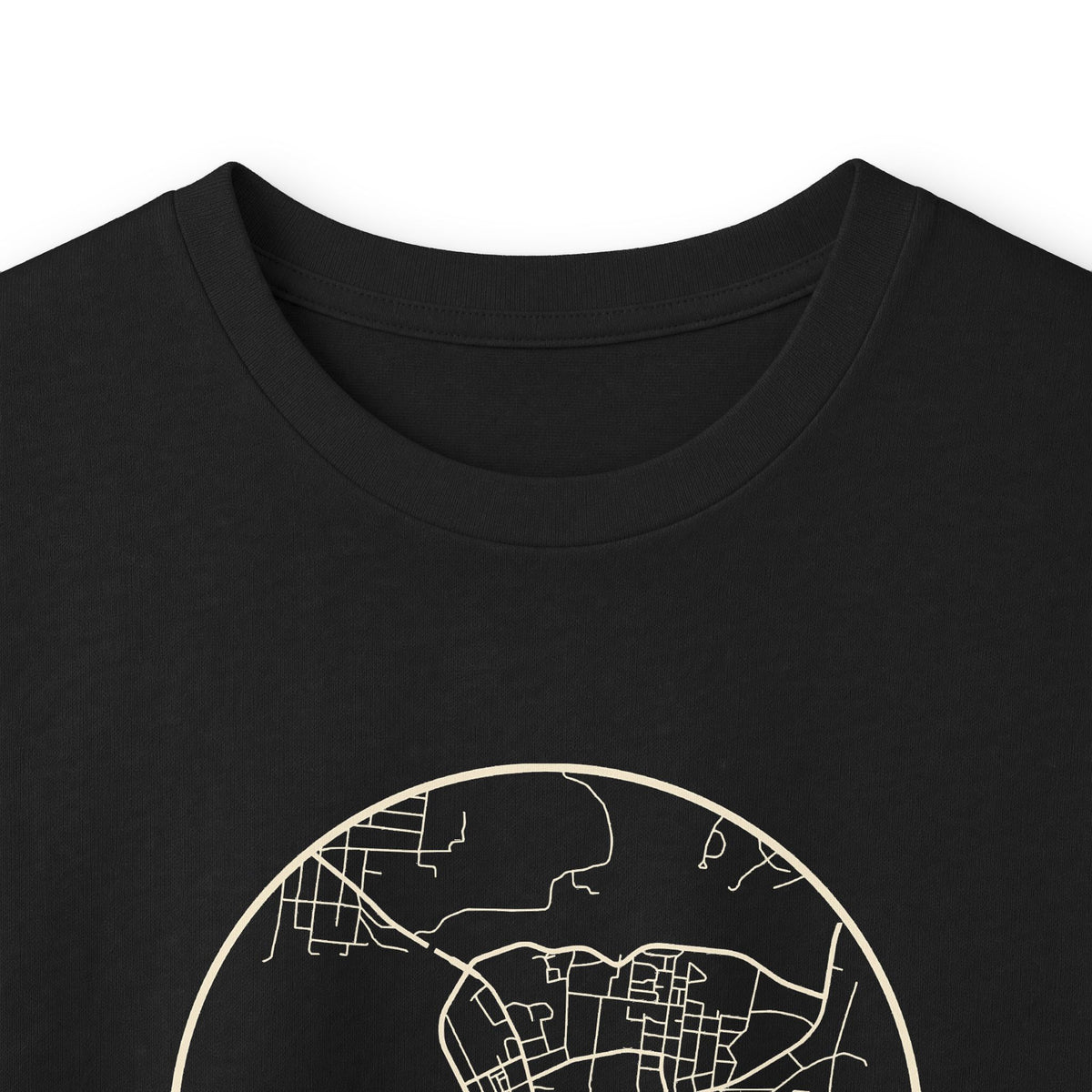 Clarksville Street Map Long Sleeve T-Shirt