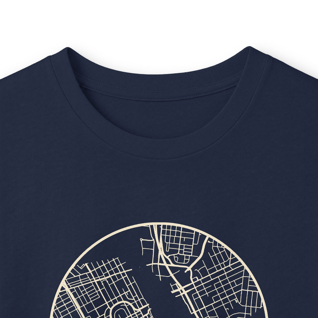 Nashville Street Map Long Sleeve T-Shirt
