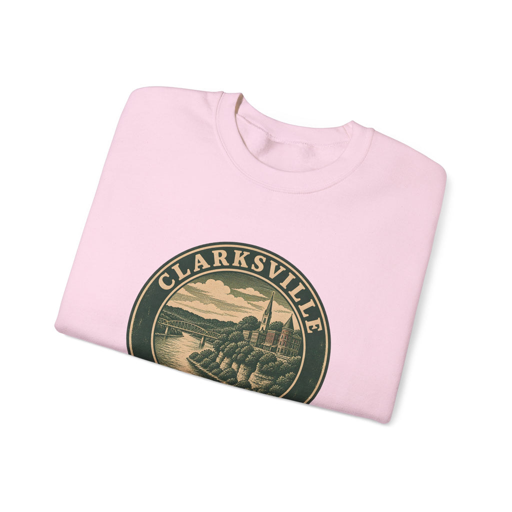 Clarksville Park Badge Crewneck Sweatshirt
