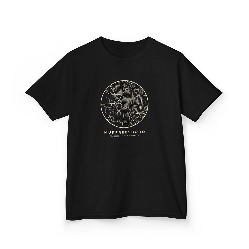 Murfreesboro Street Map Kids T-Shirt