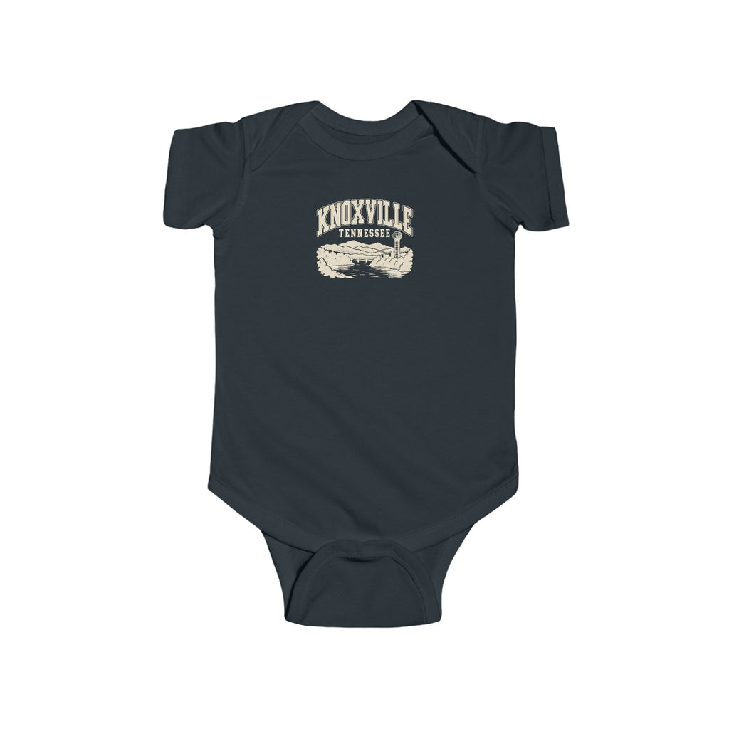 Knoxville Vintage Varsity Baby Bodysuit