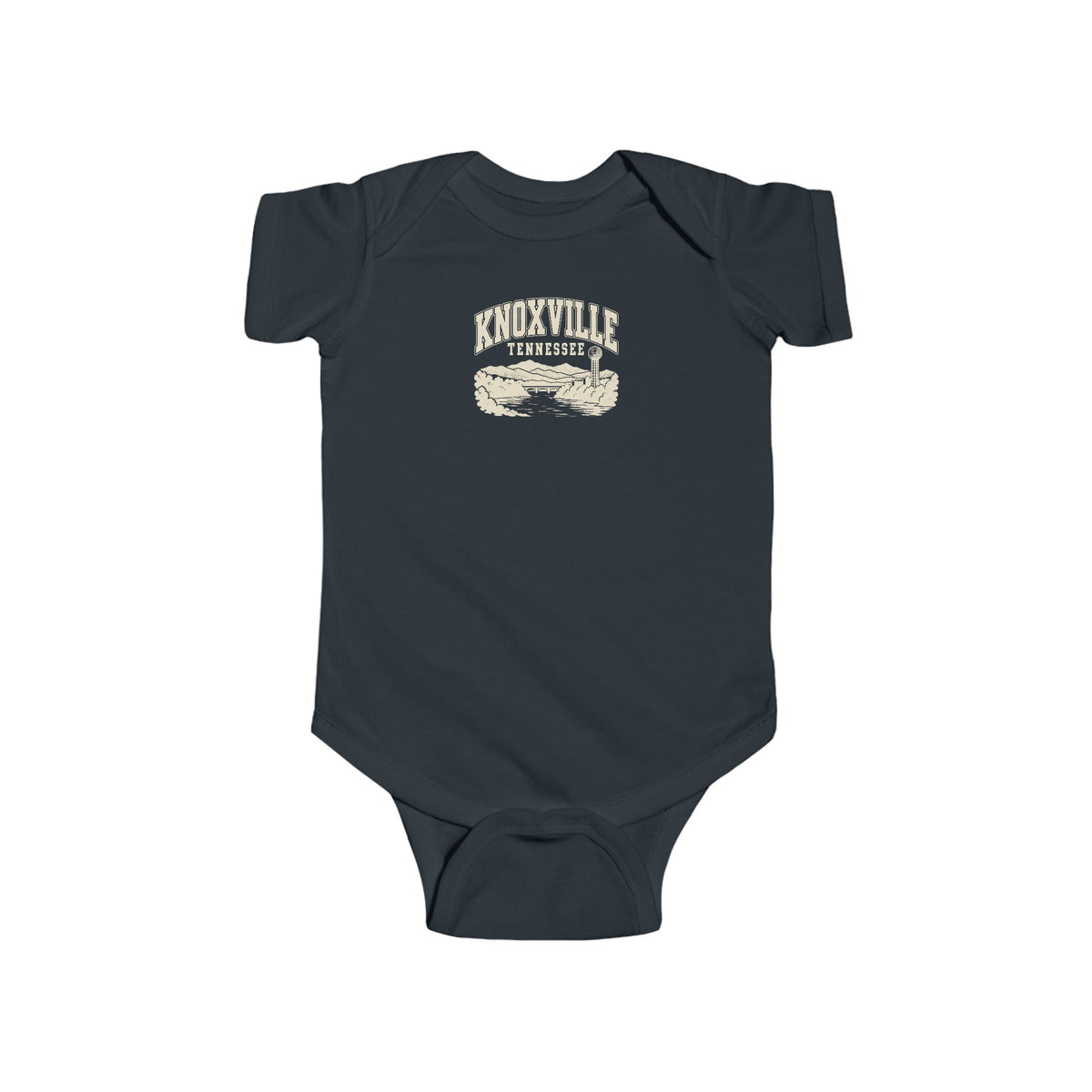 Knoxville Vintage Varsity Baby Bodysuit