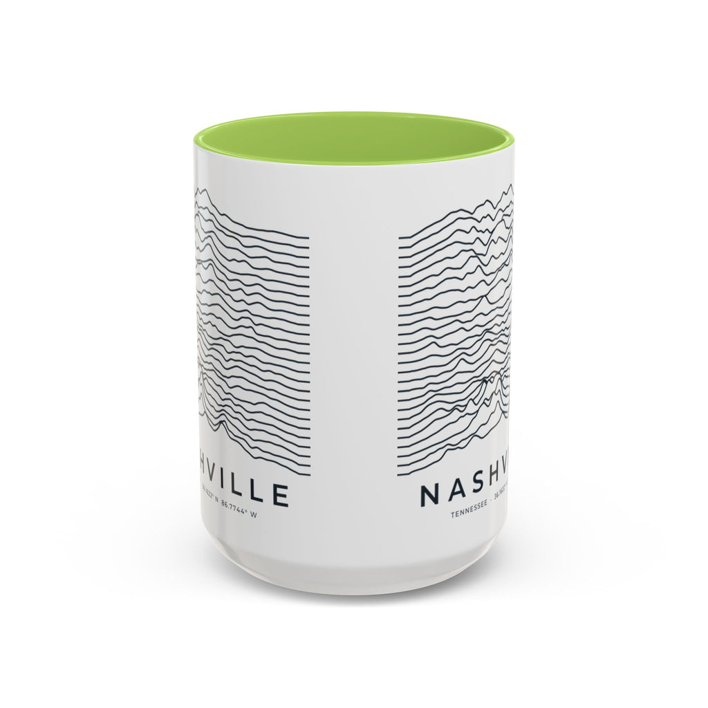 Nashville Ridgeline Accent Mug