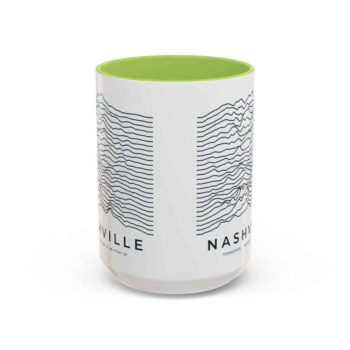 Nashville Ridgeline Accent Mug