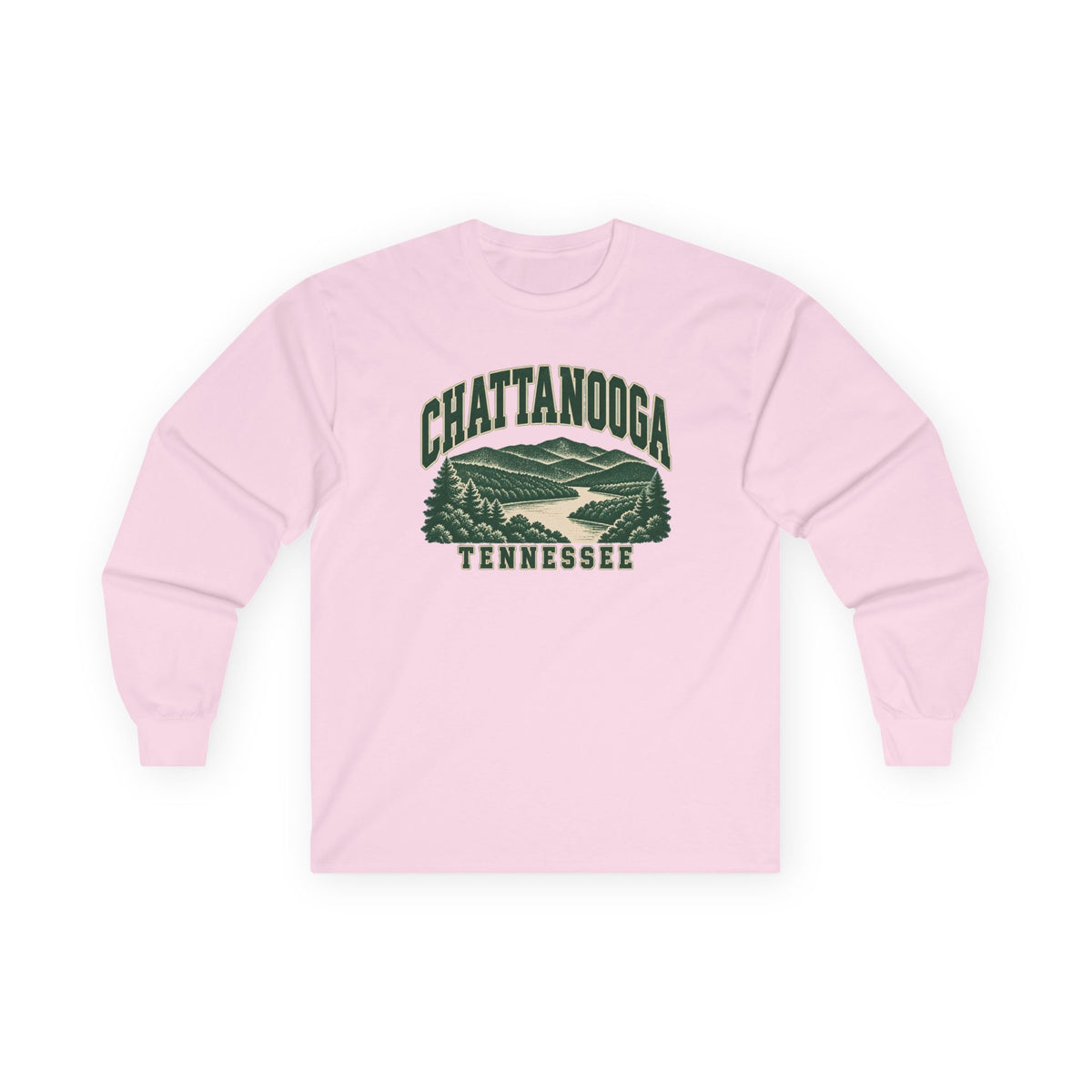 Chattanooga Vintage Varsity Long Sleeve T-Shirt