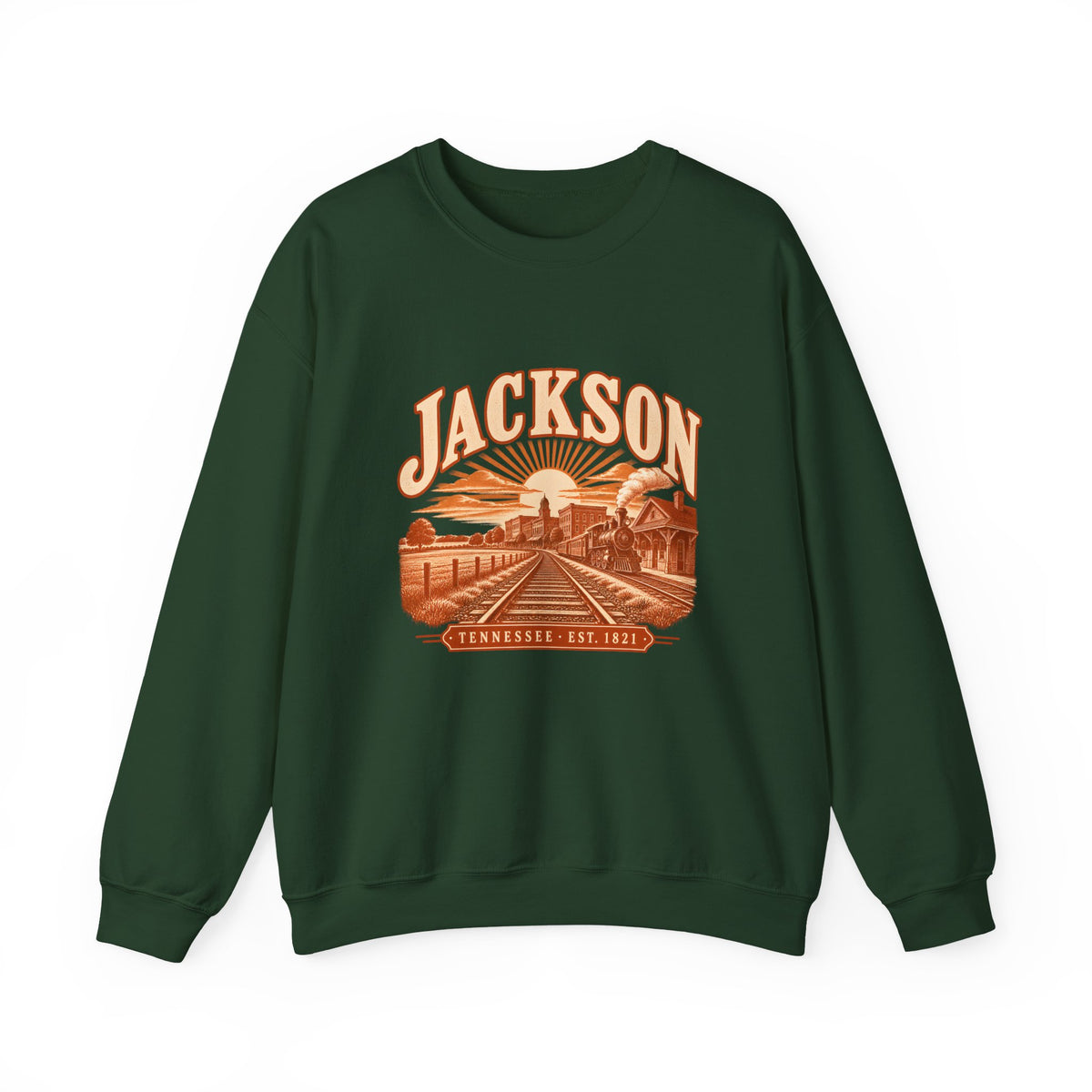 Jackson Engraved Valley Crewneck Sweatshirt