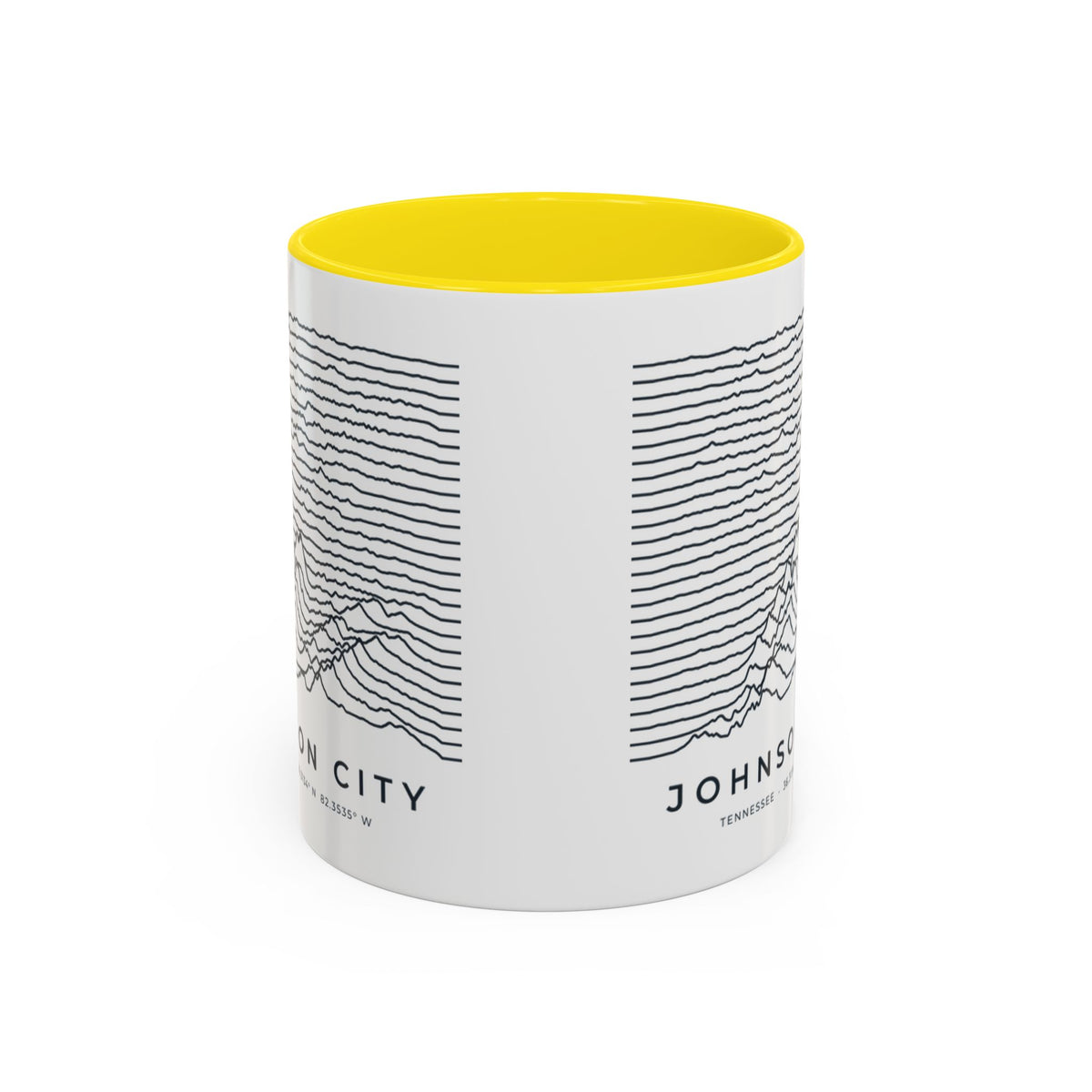 Johnson City Ridgeline Accent Mug