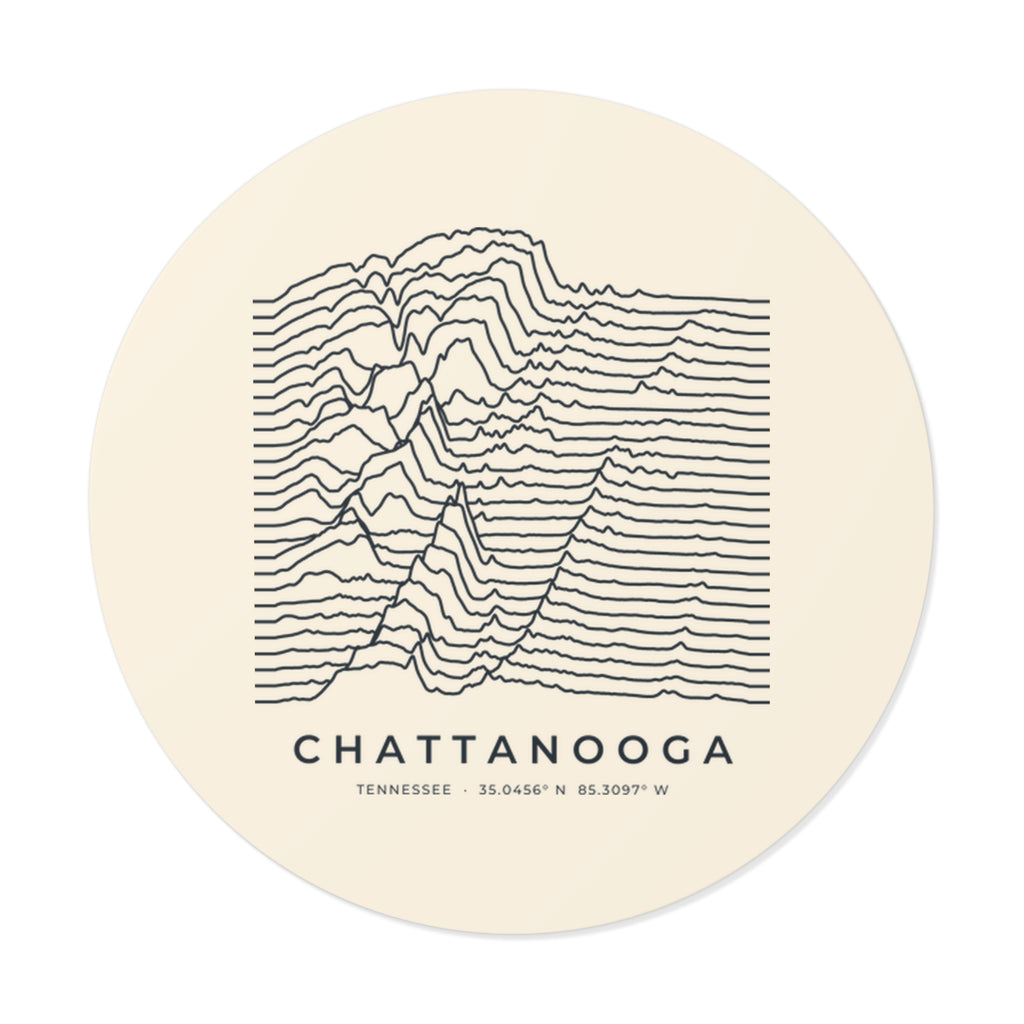 Chattanooga Ridgeline Sticker