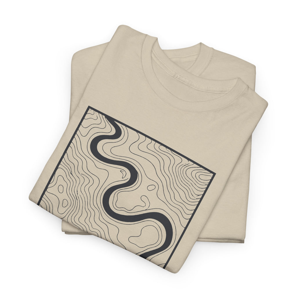Jackson Topo Map T-Shirt