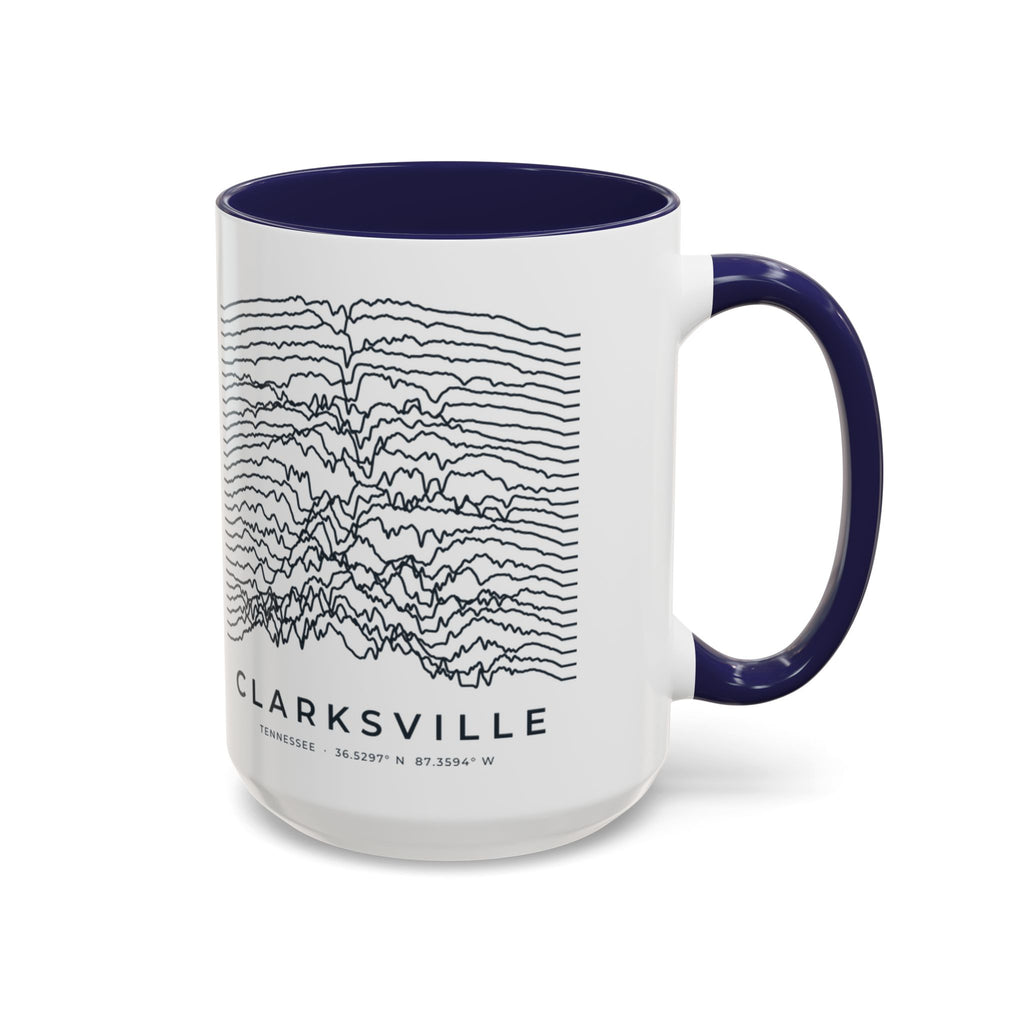 Clarksville Ridgeline Accent Mug