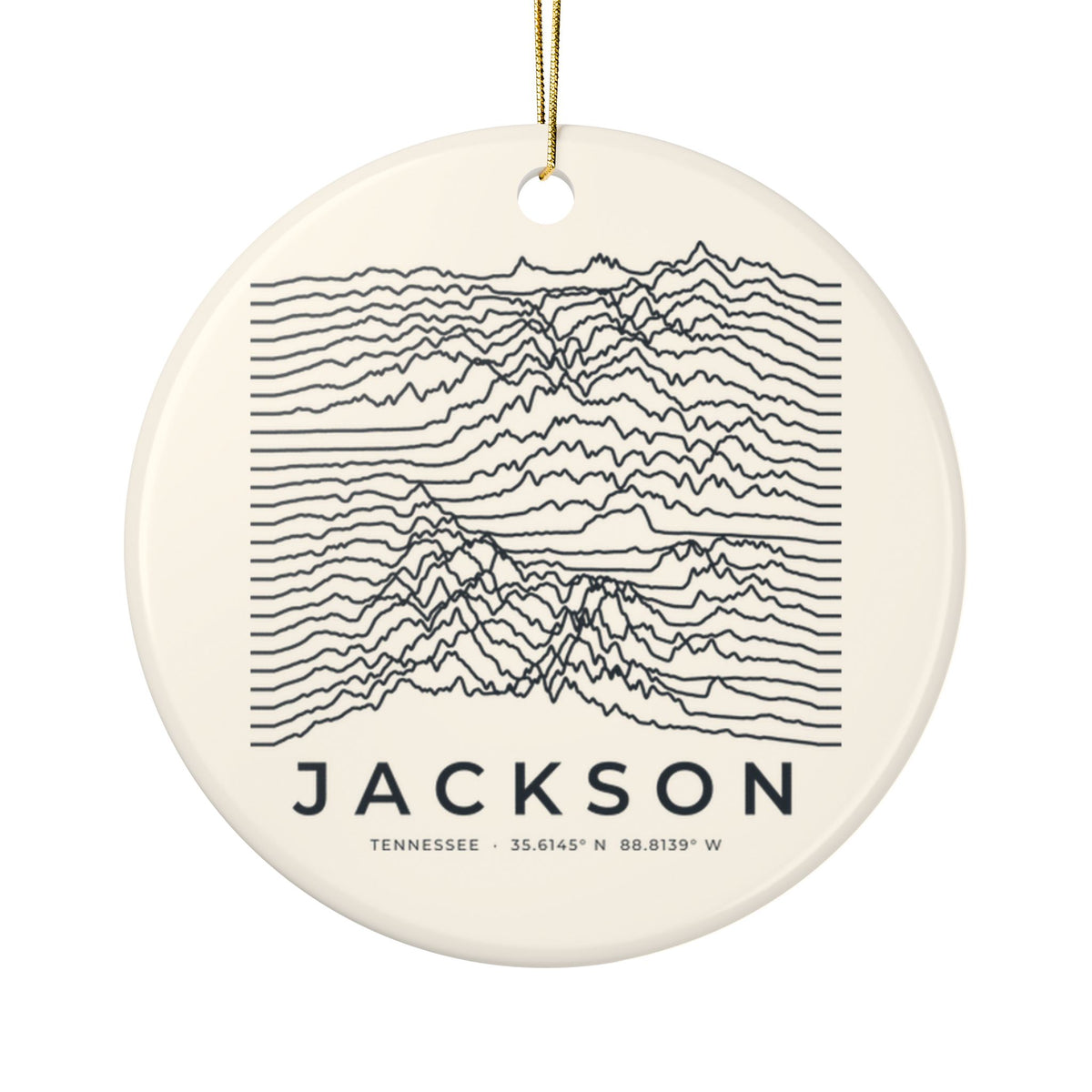 Jackson Ridgeline Ornament