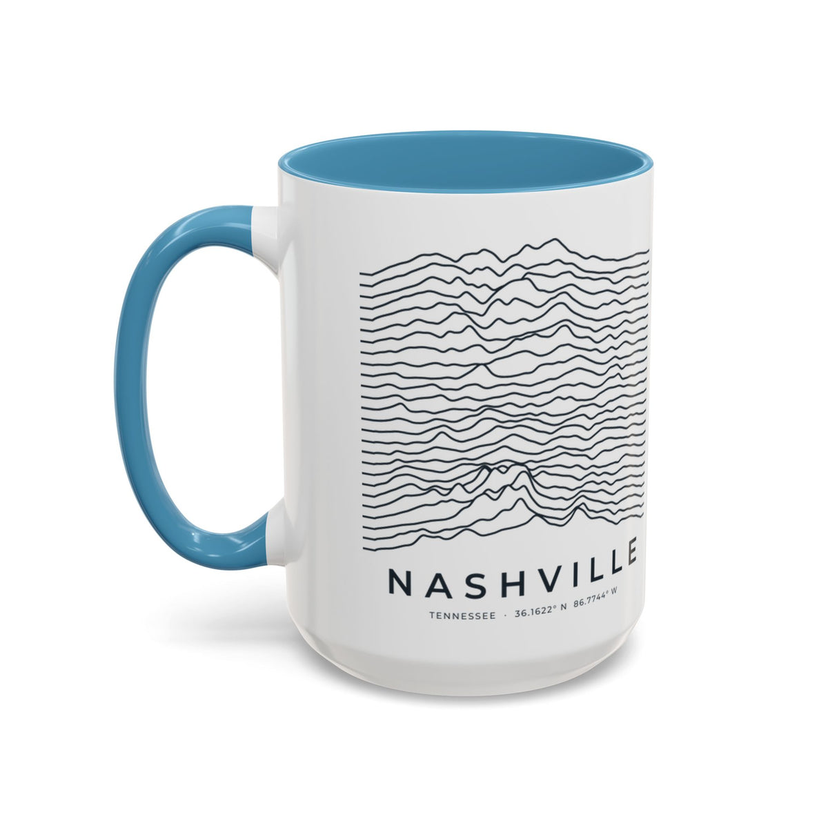 Nashville Ridgeline Accent Mug