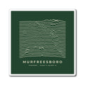 Murfreesboro Ridgeline Magnet (Forest Green)