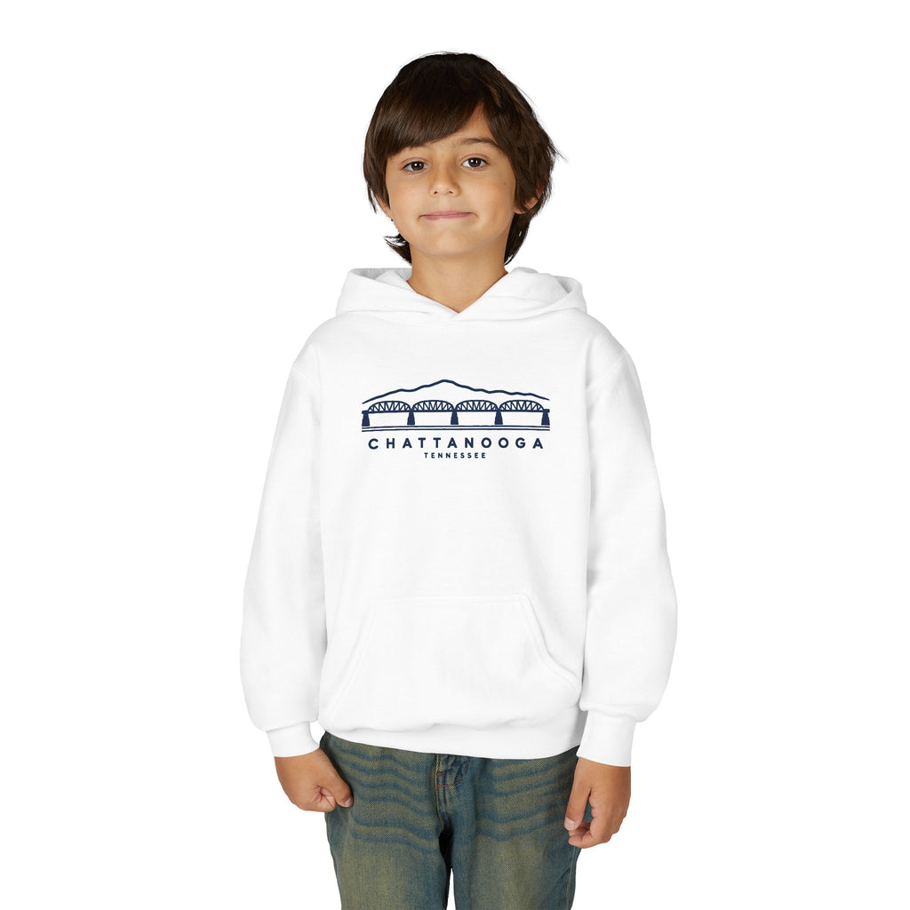 Chattanooga Walnut Street Bridge Kids Hoodie