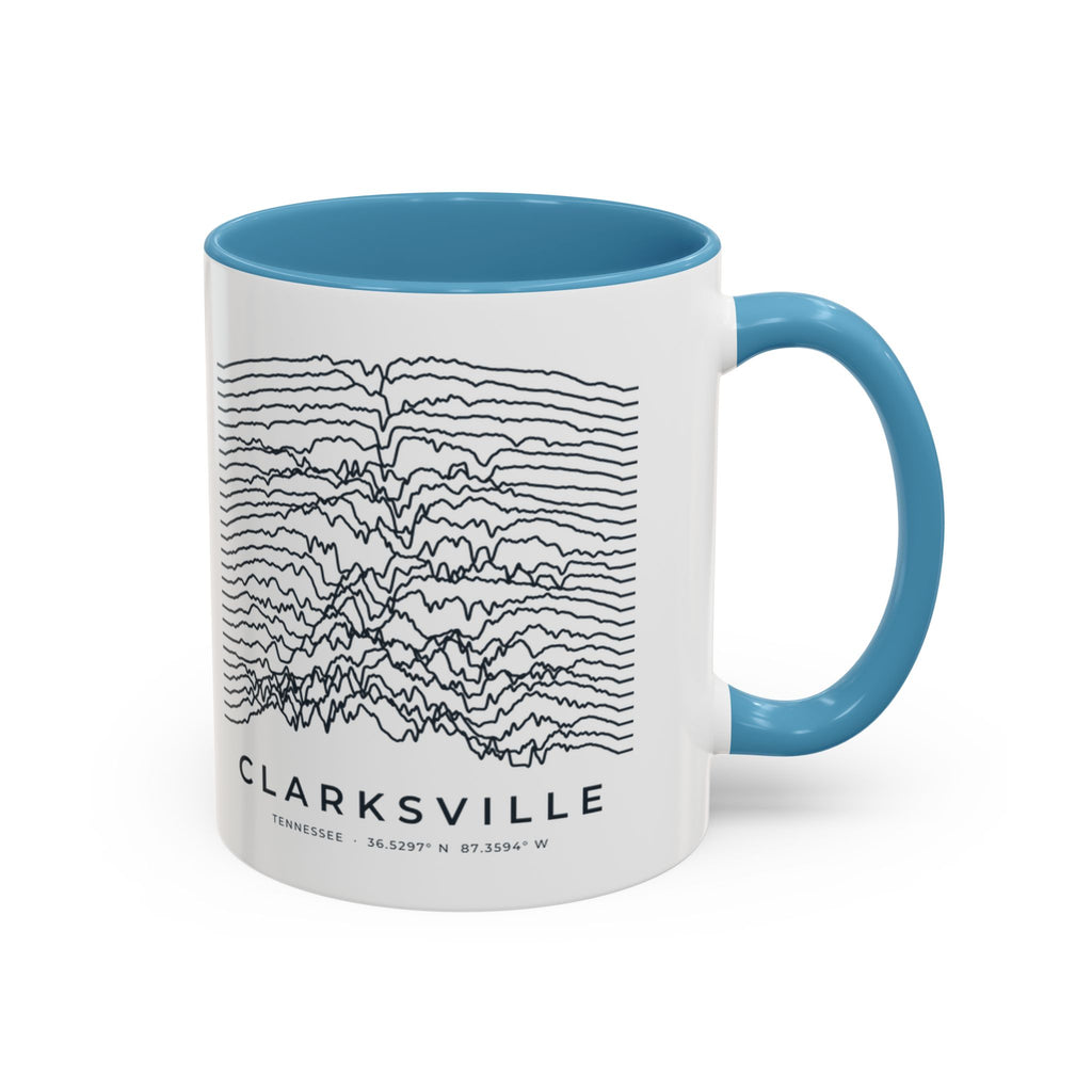 Clarksville Ridgeline Accent Mug