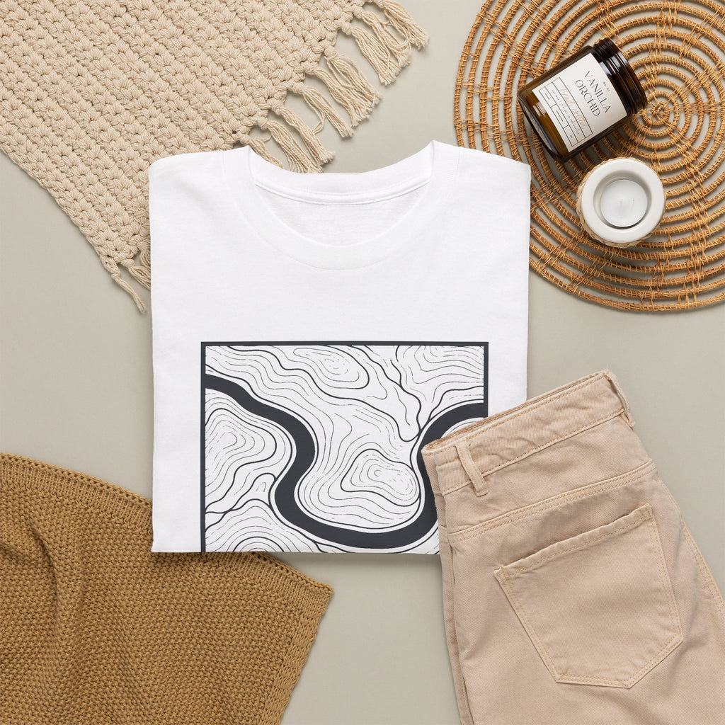 Nashville Topo Map T-Shirt