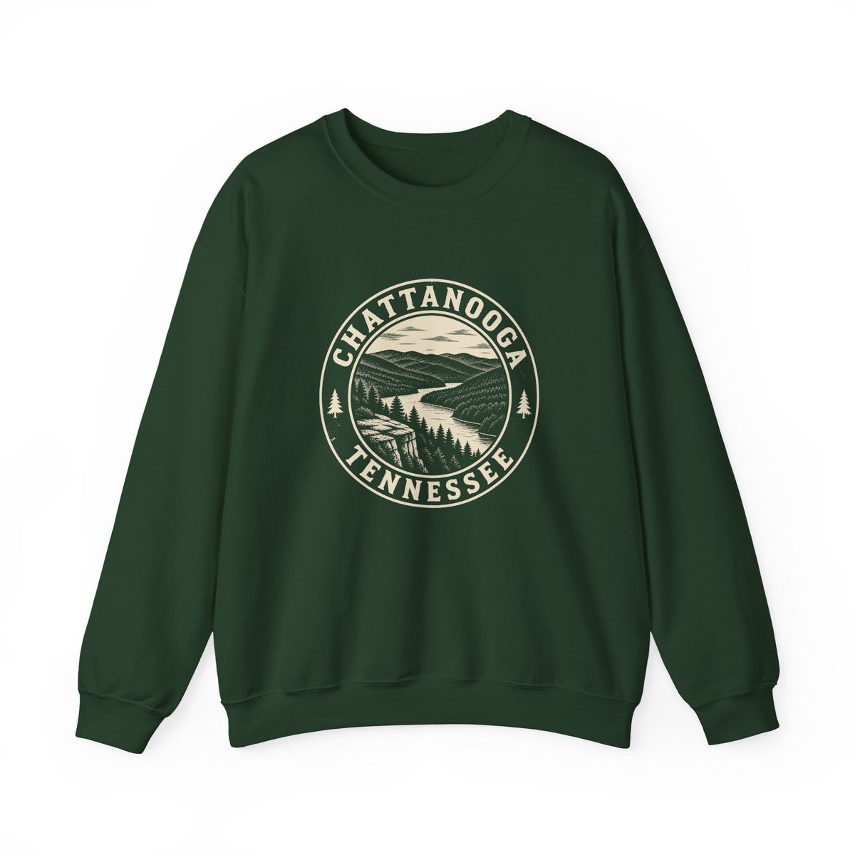 Chattanooga Park Badge Crewneck Sweatshirt