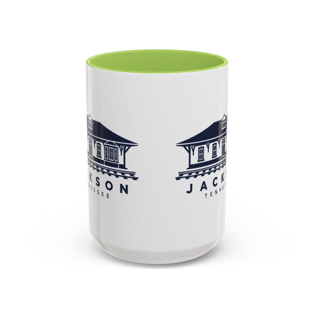 Jackson Train Depot Accent Mug