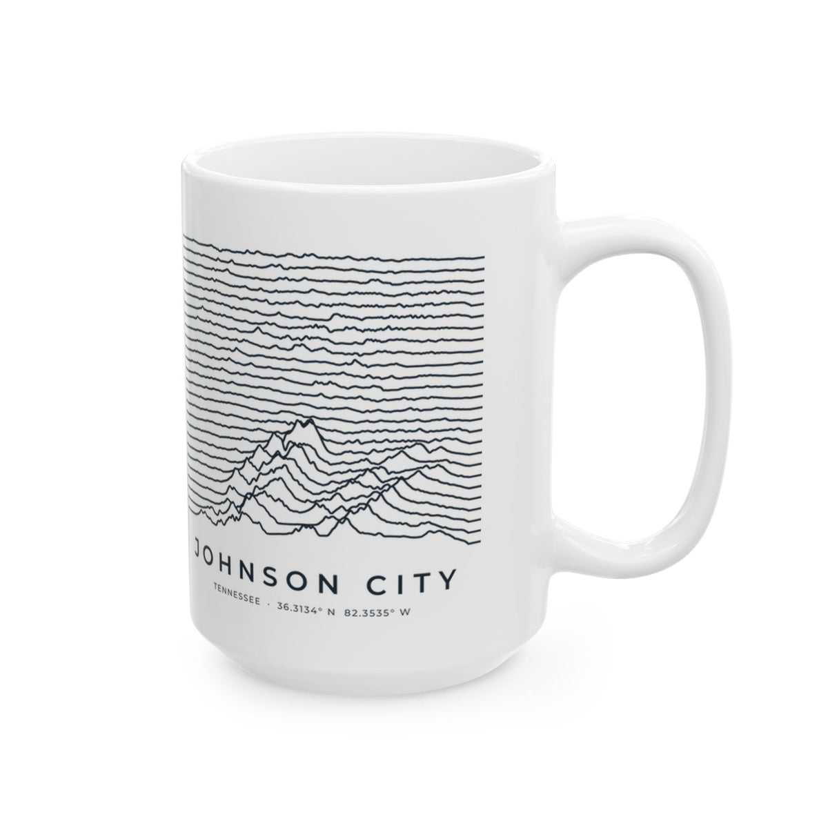 Johnson City Ridgeline Mug