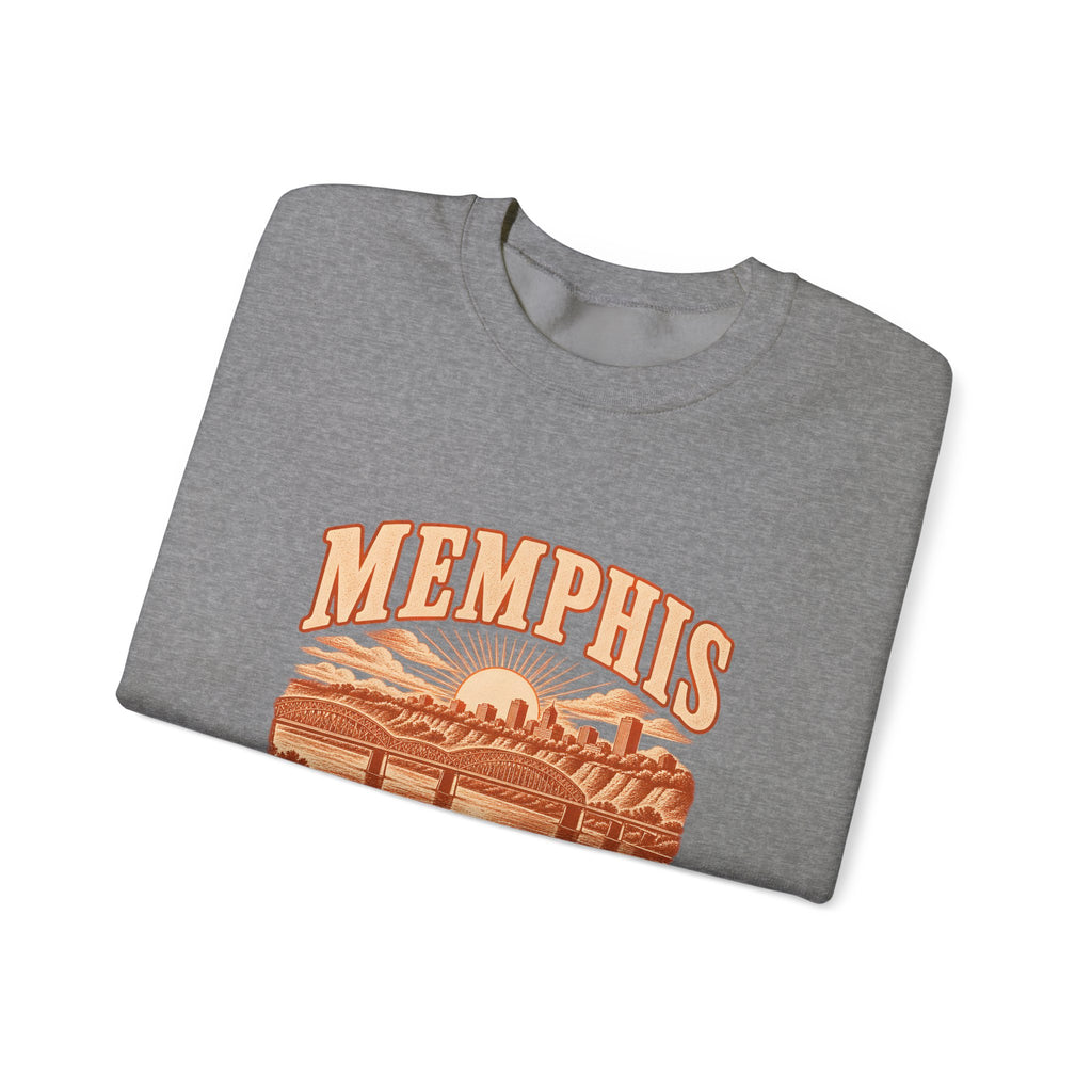 Memphis Engraved Valley Crewneck Sweatshirt