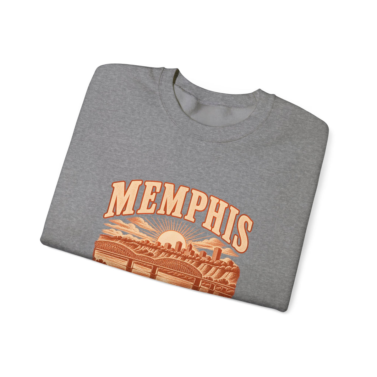 Memphis Engraved Valley Crewneck Sweatshirt
