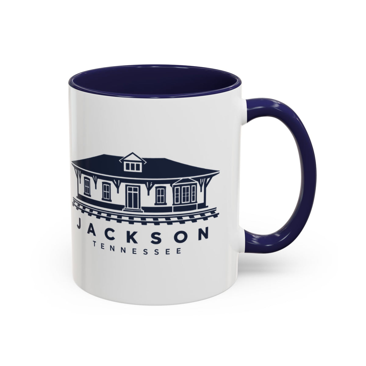 Jackson Train Depot Accent Mug