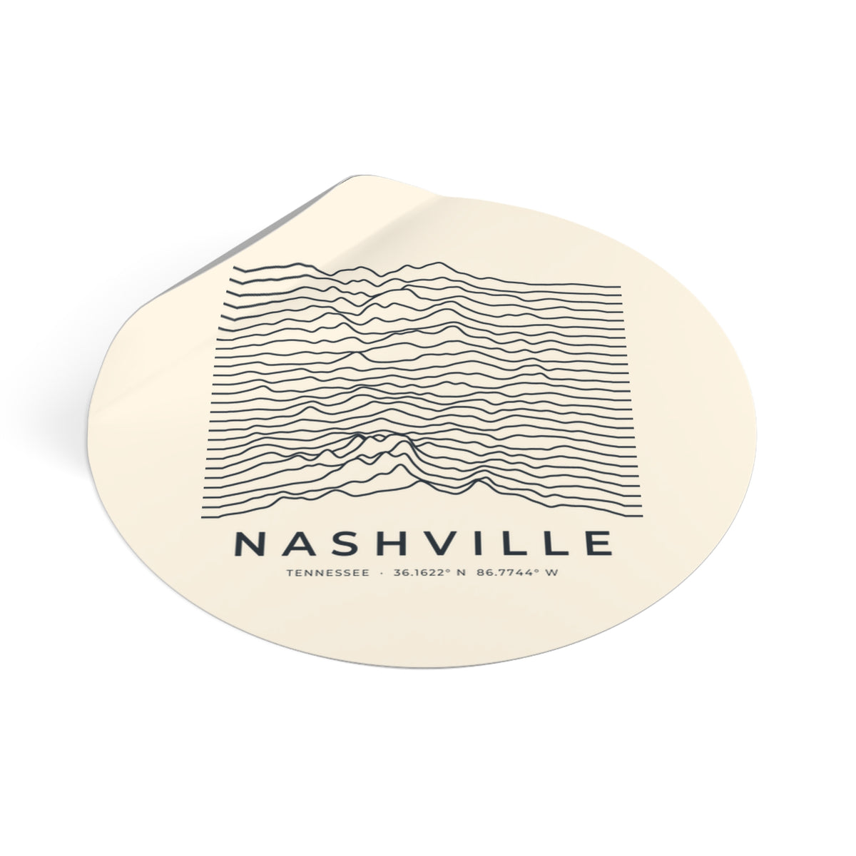 Nashville Ridgeline Sticker
