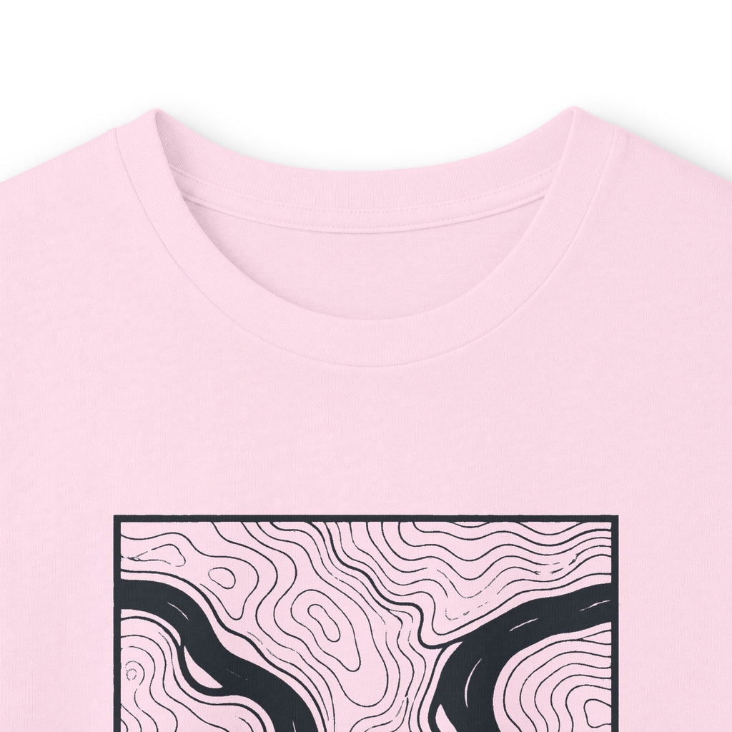 Knoxville Topo Map Long Sleeve T-Shirt