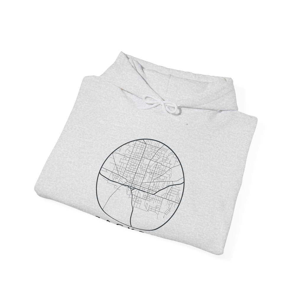Jackson Street Map Hoodie
