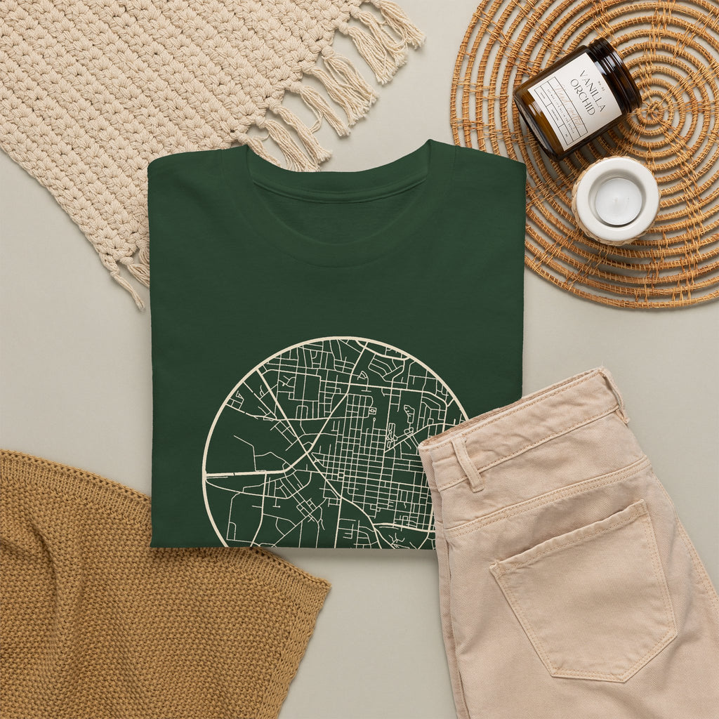 Murfreesboro Street Map T-Shirt