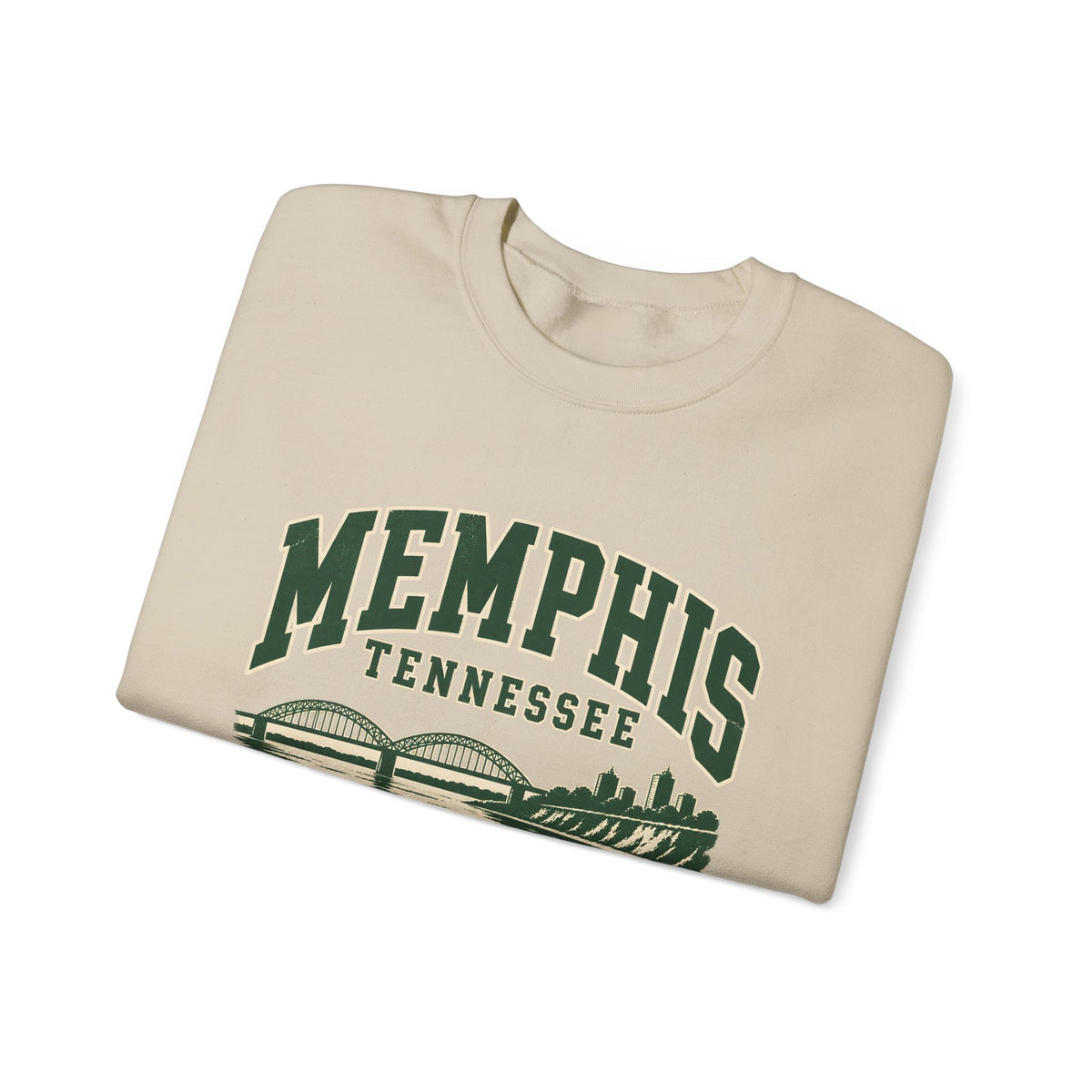 Memphis Vintage Varsity Crewneck Sweatshirt