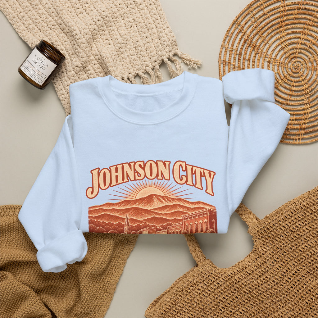 Johnson City Engraved Valley Crewneck Sweatshirt
